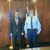 Συνάντηση εργασίας του Φίλιππου Φόρτωμα με τον Υπουργό Προστασίας του Πολίτη