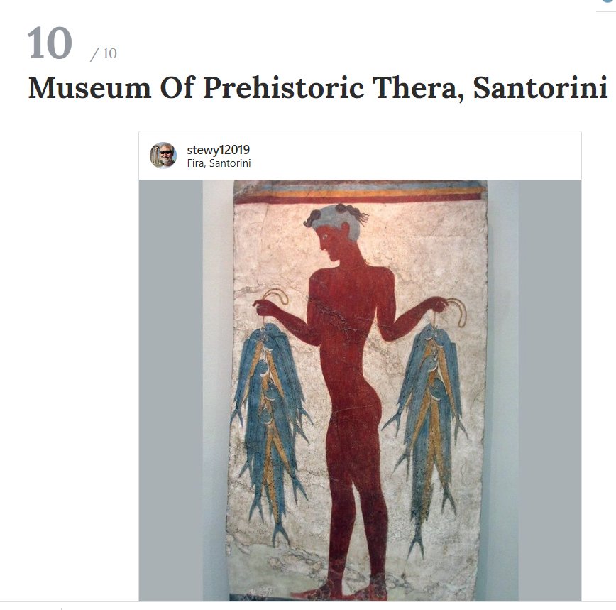 ΤΟ ΜΟΥΣΕΙΟ ΠΡΟΪΣΤΟΡΙΚΗΣ ΘΗΡΑΣ ΣΤΑ 10 ΚΟΡΥΦΑΙΑ ΤΗΣ ΕΛΛΑΔΑΣ