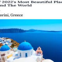 Η ΣΑΝΤΟΡΙΝΗ ΣΤΑ 10 ΚΑΛΥΤΕΡΑ ΣΗΜΕΙΑ ΤΟΥ ΚΟΣΜΟΥ
