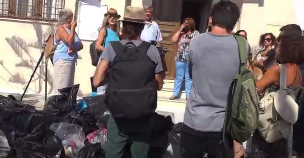 ΣΥΓΚΕΝΤΡΩΣΗ ΔΙΑΜΑΡΤΥΡΙΑΣ ΤΩΝ “ΠΟΛΙΤΩΝ ΤΗΣ ΟΙΑΣ”- ΒΙΝΤΕΟ