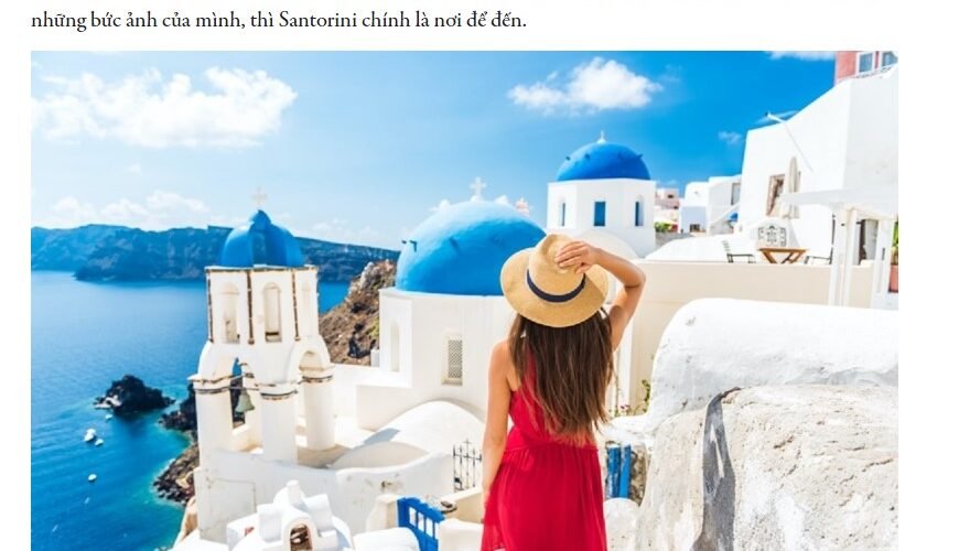 σαντορινη Βιετνάμ