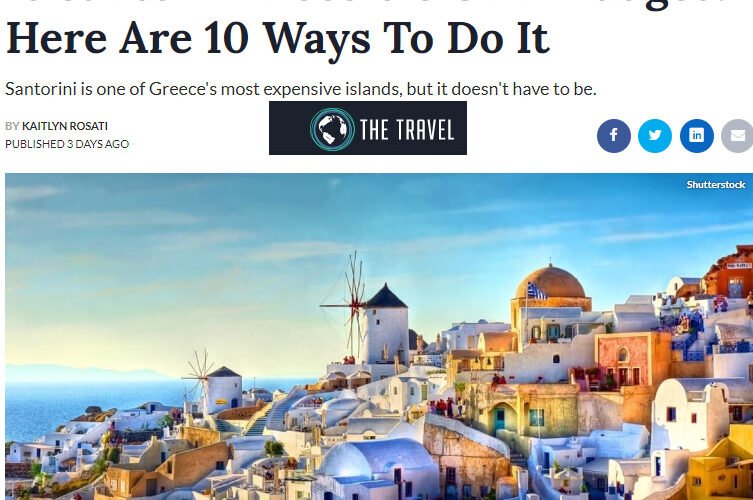 TRAVEL SANTORINI