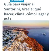 Οδηγός για να ταξιδέψετε στη Σαντορίνη