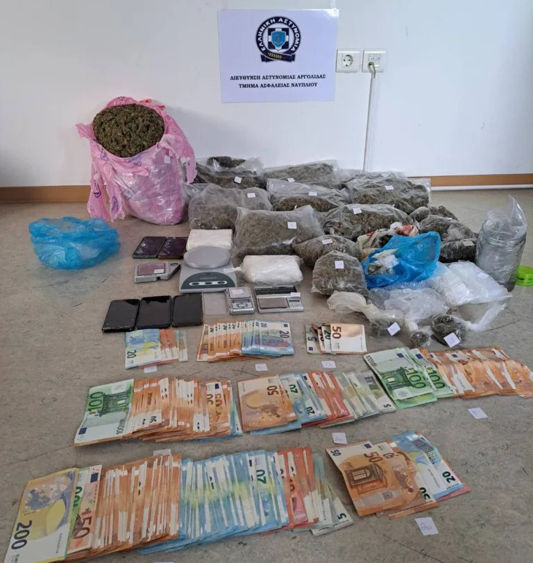 ΔΡΟΜΟΛΟΓΙΟ ΝΑΥΠΛΙΟ- ΣΑΝΤΟΡΙΝΗ: ΣΥΛΛΗΨΕΙΣ ΓΙΑ ΠΟΛΛΑ ΝΑΡΚΩΤΙΚΑ