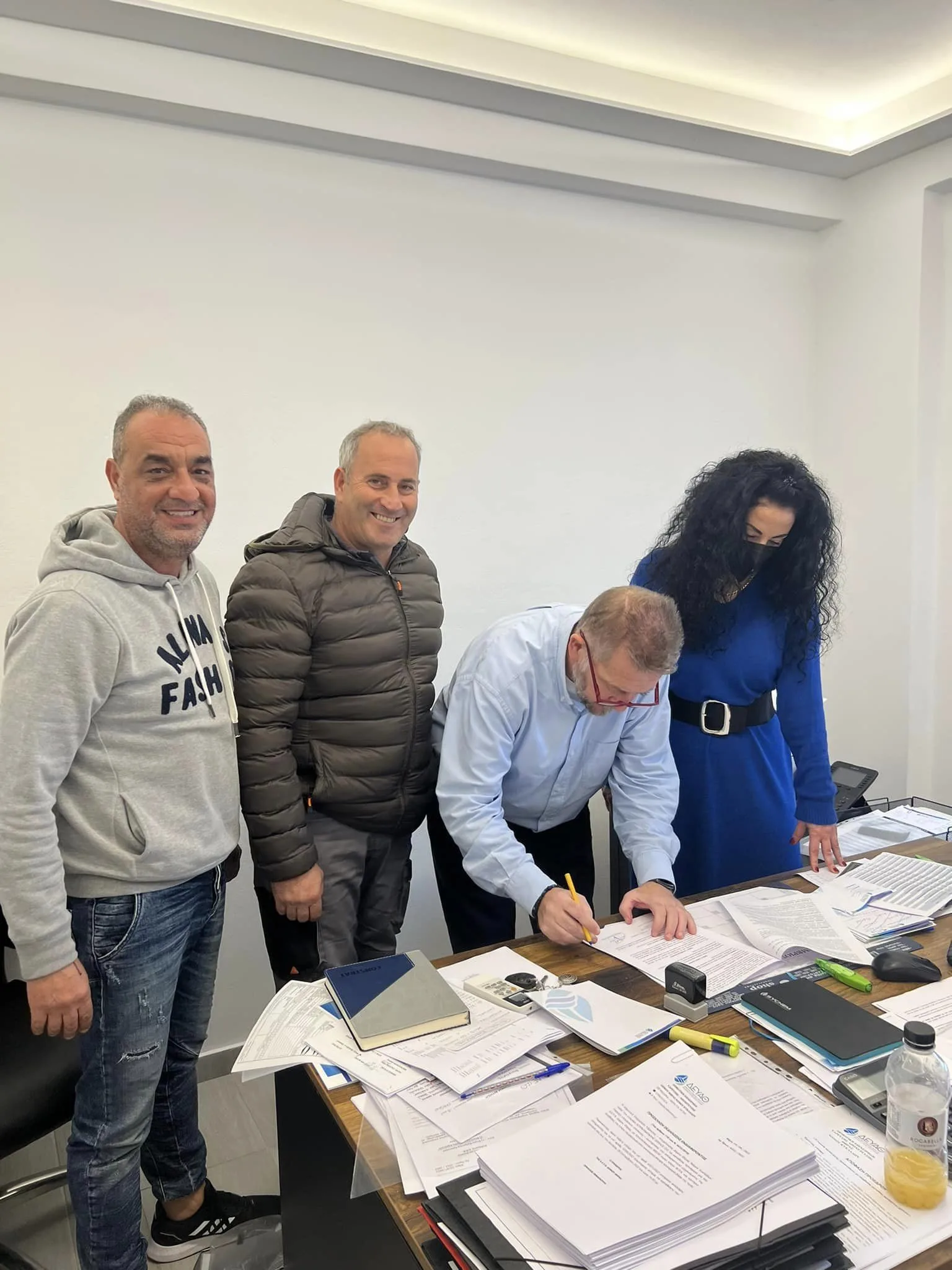 «Υπογραφή της 1ης Επιχειρησιακής σύμβασης με τους εργαζομένους της Δ.Ε.Υ.Α.Θ.»