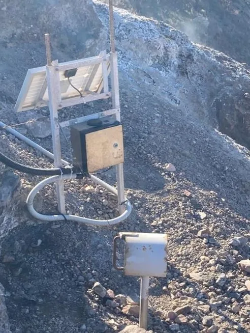 ΤΗΛΕΜΕΤΡΙΚΟΣ ΣΤΑΘΜΟΣ ΓΕΩΘΕΡΜΙΑΣ ΣΤΗΝ ΚΑΜΕΝΗ