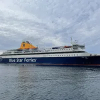 Μετάθεση δρομολογίων του Bluer Star Chios