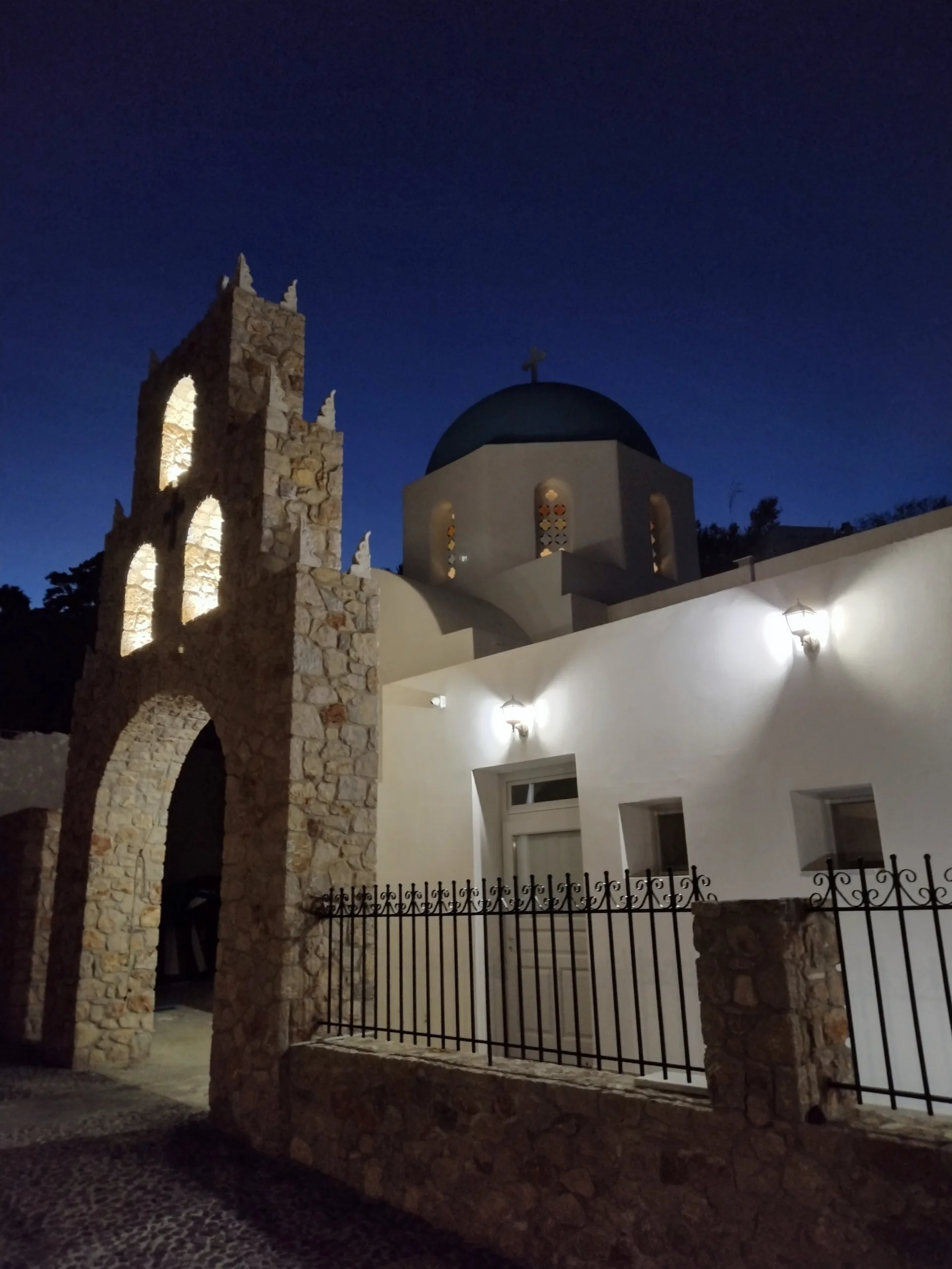 Εορτασμός Αγίου Ευθυμίου στο Πτωχοκομείο Θήρας.