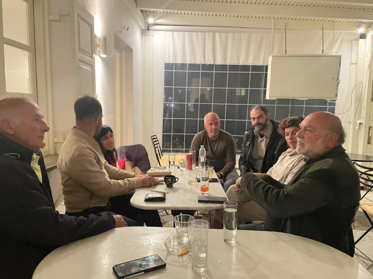 Τη Φολέγανδρο επισκέφθηκε η υποψήφια βουλευτής Κυκλάδων του ΣΥΡΙΖΑ Θαλλελαία (Θάλεια) Καραμολέγκου