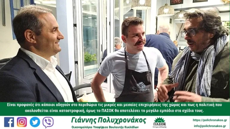«Καιρός να μιλήσουμε για τη στήριξη των μικρών επιχειρήσεων»