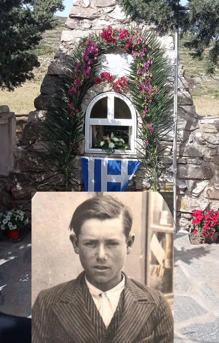 Η ΜΑΡΙΑ ΧΑΝΙΩΤΗ ΓΙΑ ΤΟΝ ΠΑΡΙΑΝΟ ΗΡΩΑ ΝΙΚΟΛΑ ΣΤΕΛΛΑ