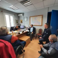 ΕΠΙΣΚΕΨΗ Α.ΒΛΑΧΟΥ ΚΑΙ ΚΛΙΜΑΚΙΟΥ ΚΚΕ ΣΤΗΝ ΙΟ
