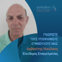O Αρβανίτης Νικόλαος με τη “Θηραϊκή Πολιτεία”