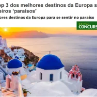 Σαντορίνη: στους 3 παραδείσους της Ευρώπης