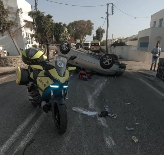 μεσαρια ατυχημα