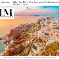 H Σαντορίνη στους 5 κορυφαίους προορισμούς πολυτέλειας στη Μεσόγειο
