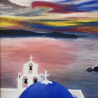 καραμολεγκος ζωγραφική