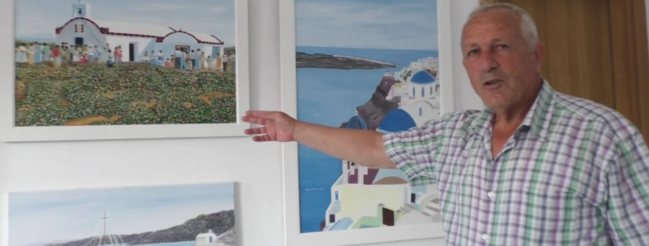 καραμολεγκος ζωγραφος