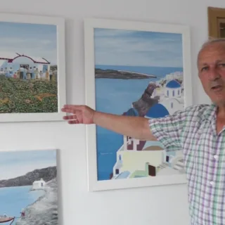 καραμολεγκος ζωγραφος