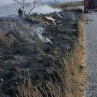 Φωτιά σε έκταση με ξερή βλάστηση στη Βλυχάδα