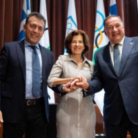 Η Ολυμπιακή Φλόγα στη Σαντορίνη