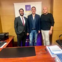 Συνάντηση με τον πρόεδρο του Ξ.Ε.Ε. του Α. Παγώνη και Α. Πατηνιώτη