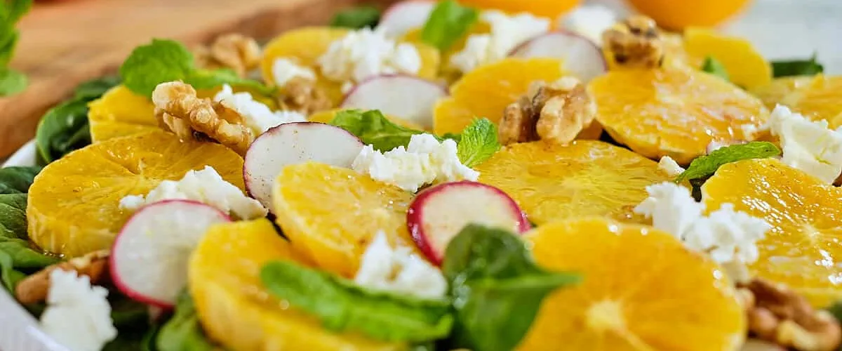 Πορτοκαλοσαλάτα από το Μαρόκο