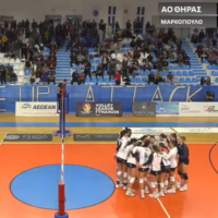 Με εμφατική νίκη στην κορυφή ο ΑΟ Θήρας