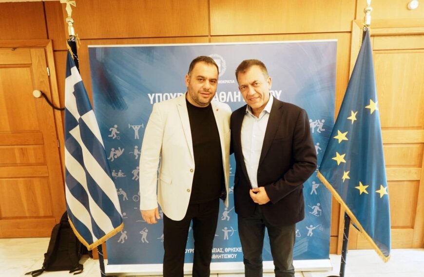 Ο Μάριος Γαλανός μέλος του Δ.Σ Ολυμπιακού Χωριού