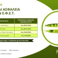 ΣΕΜΙΝΑΡΙΑ ΕΦΕΤ 2024 – ΚΑΤΑΛΗΚΤΙΚΕΣ ΗΜΕΡΟΜΗΝΙΕΣ