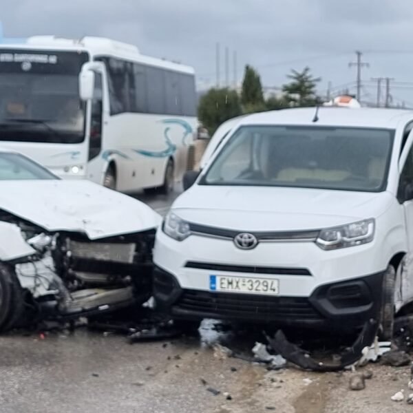 Τροχαίο στην ευθεία Φηρών-Πύργου