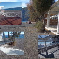 Το Καμάρι αφού κατασπάραξε όση στεριά είχε, επελαύνει προς τη θάλασσα
