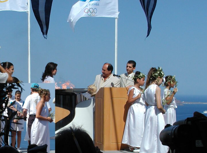 Υποδοχή Ολυμπιακής Φλόγας