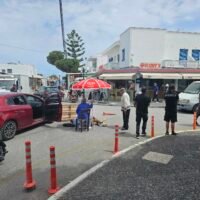 Αυτοκίνητο παρέσυρε πεζό στο Καμάρι