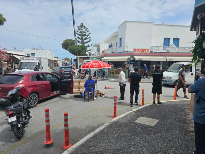 Αυτοκίνητο παρέσυρε πεζό στο Καμάρι