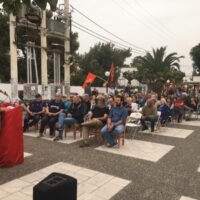 Περιοδεία στh Σαντορίνη πραγματοποίησε η Δήμητρα Σταματέλου