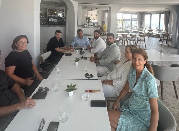 Συνάντηση Ένωσης Ξενοδόχων με Γ. Βρούτση και δόξες του Ελληνικού Αθλητισμού