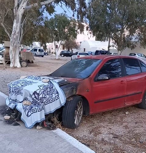 οχημα παρατημένο