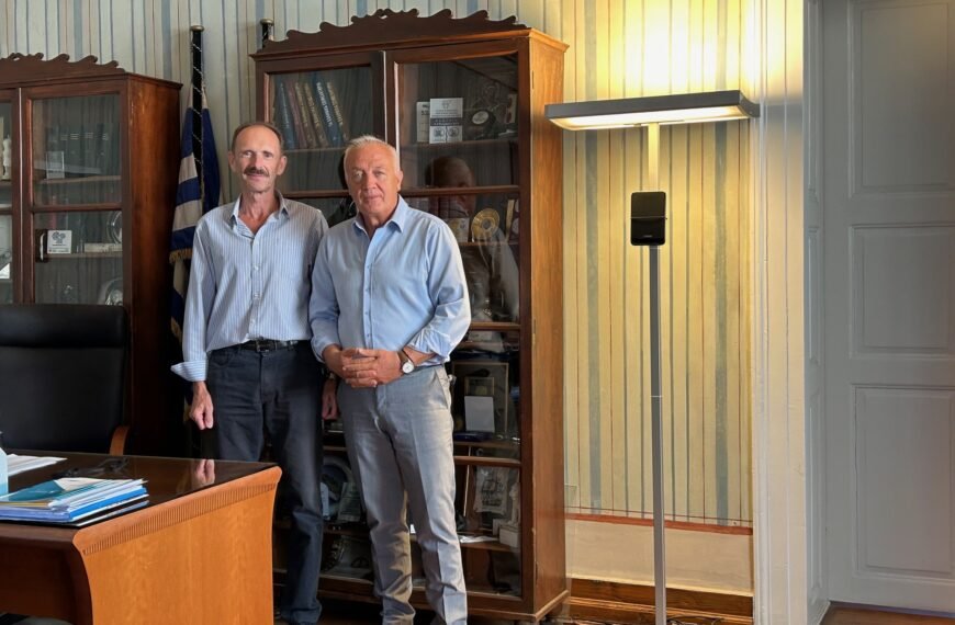 Συνάντηση εργασίας του Μ. Καφούρου στο&hellip;