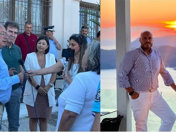 Η Ένωση Ξενοδόχων Σαντορίνης στη συνάντηση με τον Υπουργό Προστασίας του Πολίτη Μ. Χρυσοχοϊδη