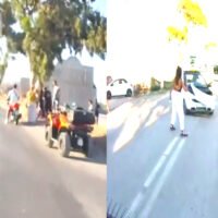 Βίντεο: δύο τροχαία ατυχήματα την ίδια σχεδόν ώρα και σε μικρή απόσταση