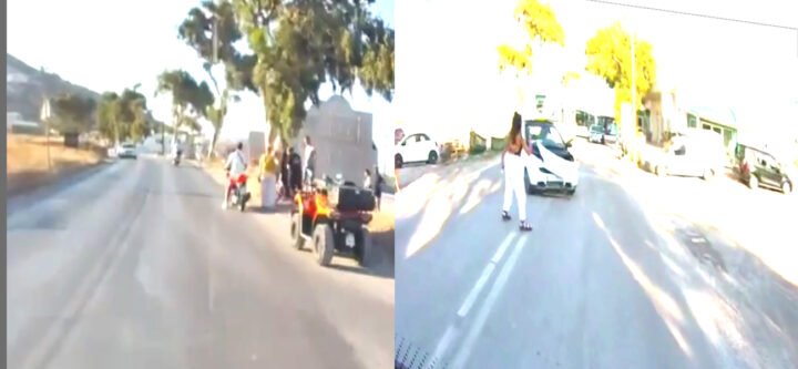 Βίντεο: δύο τροχαία ατυχήματα την ίδια σχεδόν ώρα και σε μικρή απόσταση