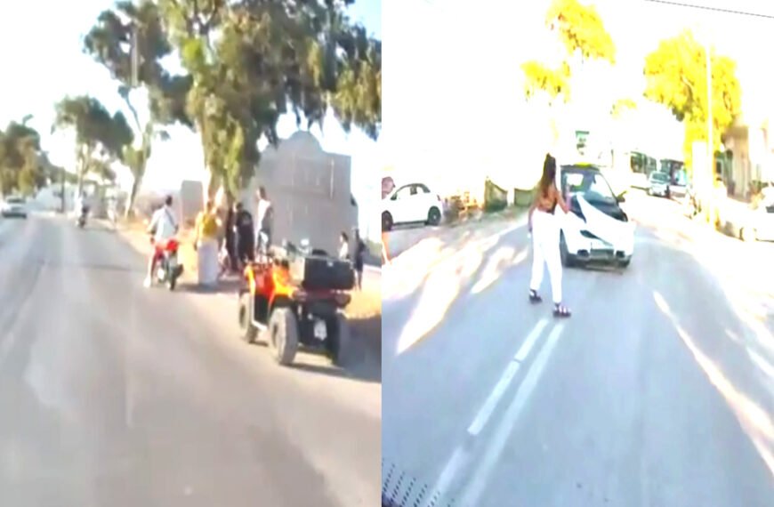 Βίντεο: δύο τροχαία ατυχήματα την ίδια&hellip;