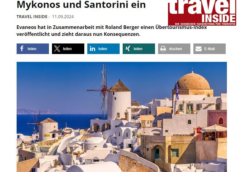 Τουριστική πλατφόρμα θέτει εκτός Σαντορίνη και&hellip;