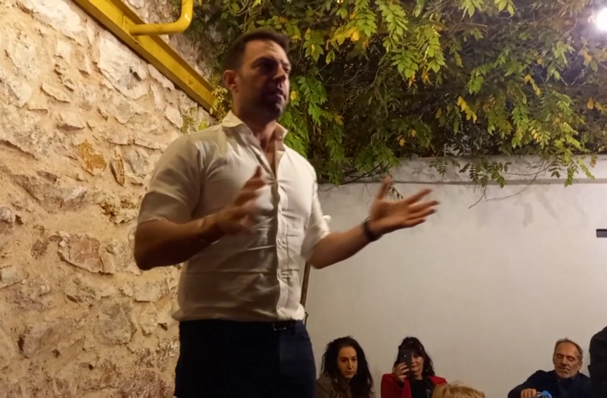 Βίντεο :Διέβη τον Ρουβίκωνα ο Κασσελάκης- Ανακοίνωσε νέο πολιτικό φορέα