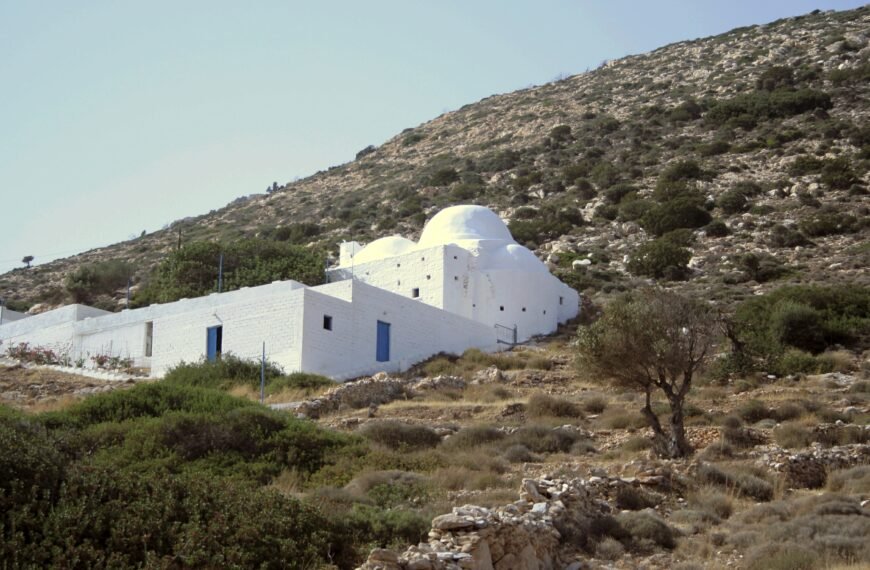 Agia Theodoti church with monastery, Ios,