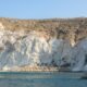 The,Secluded,White,Beach,And,Volcanic,Rock,Formation,Along,The